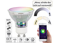 ; WLAN-LED-Lampen E27 RGBW 