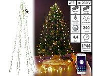 Farbwechsel Lichteffekt Weihnachtsbaum Tannenbaum LED beleuchtet Leuchtbaum 