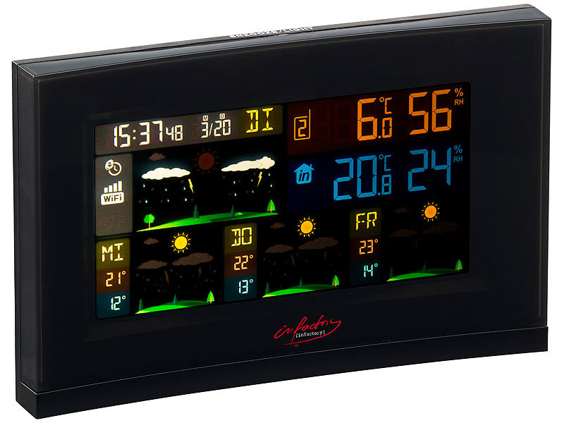 ; WLAN Außen- & Innen-Temperatur- & Luftfeuchtigkeitssensor, Hygrometer, IP65 WLAN Außen- & Innen-Temperatur- & Luftfeuchtigkeitssensor, Hygrometer, IP65