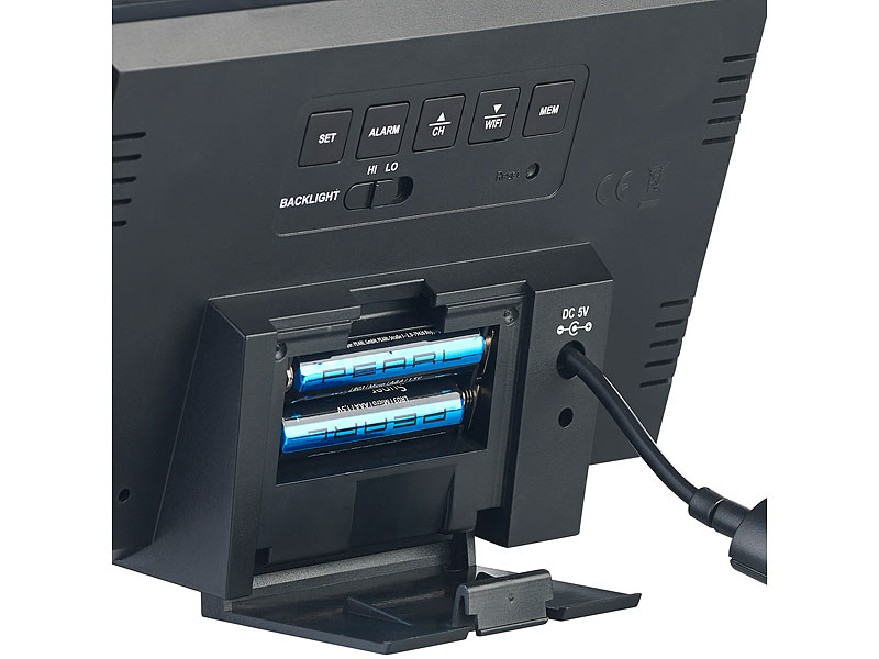 ; WLAN Außen- & Innen-Temperatur- & Luftfeuchtigkeitssensor, Hygrometer, IP65 WLAN Außen- & Innen-Temperatur- & Luftfeuchtigkeitssensor, Hygrometer, IP65