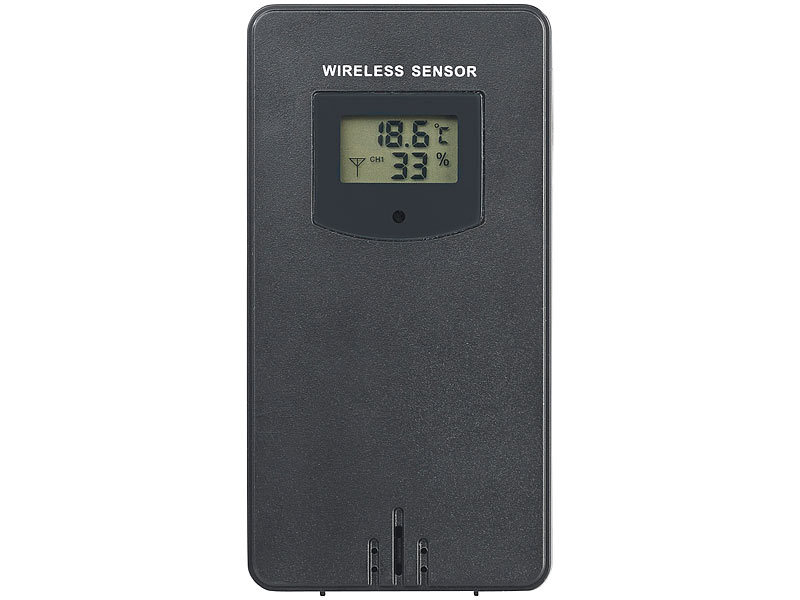; WLAN Außen- & Innen-Temperatur- & Luftfeuchtigkeitssensor, Hygrometer, IP65 WLAN Außen- & Innen-Temperatur- & Luftfeuchtigkeitssensor, Hygrometer, IP65