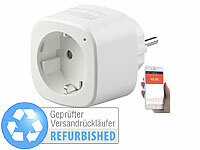 ; Outdoor-WLAN-Steckdosen mit Strommess-Funktion, WLAN-Steckdosen 