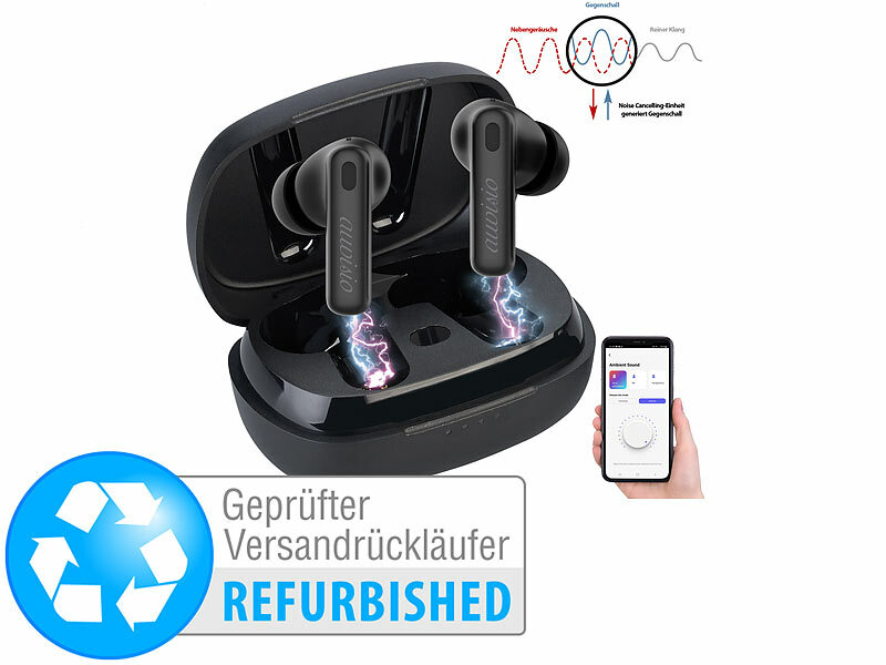 ; In-Ear-Stereo-Headsets mit Bluetooth In-Ear-Stereo-Headsets mit Bluetooth