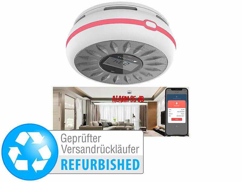 ; Rauchmelder mit 10-Jahres-Batterie, Funk-Rauchmelder Rauchmelder mit 10-Jahres-Batterie, Funk-Rauchmelder Rauchmelder mit 10-Jahres-Batterie, Funk-Rauchmelder 