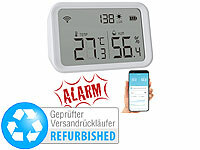 ; WLAN-Temperatur- & Luftfeuchtigkeits-Sensoren mit App-Auswertungen 