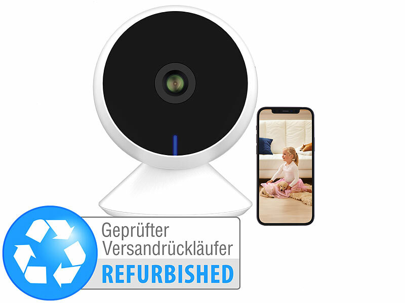; HD-Micro-IP-Überwachungskameras mit Nachtsicht und App 