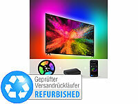 ; USB-WLAN-LED-Streifen-Set in RGB mit Sprach- & Soundsteuerung 