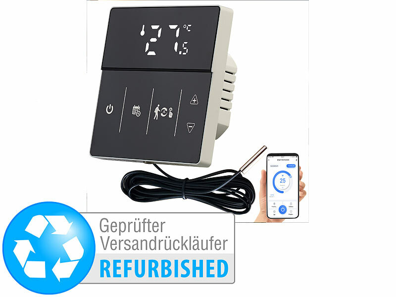; Programmierbare Heizkörperthermostate mit Bluetooth 