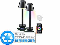 ; LED-Akku-Tischlampen mit PIR-Sensor 