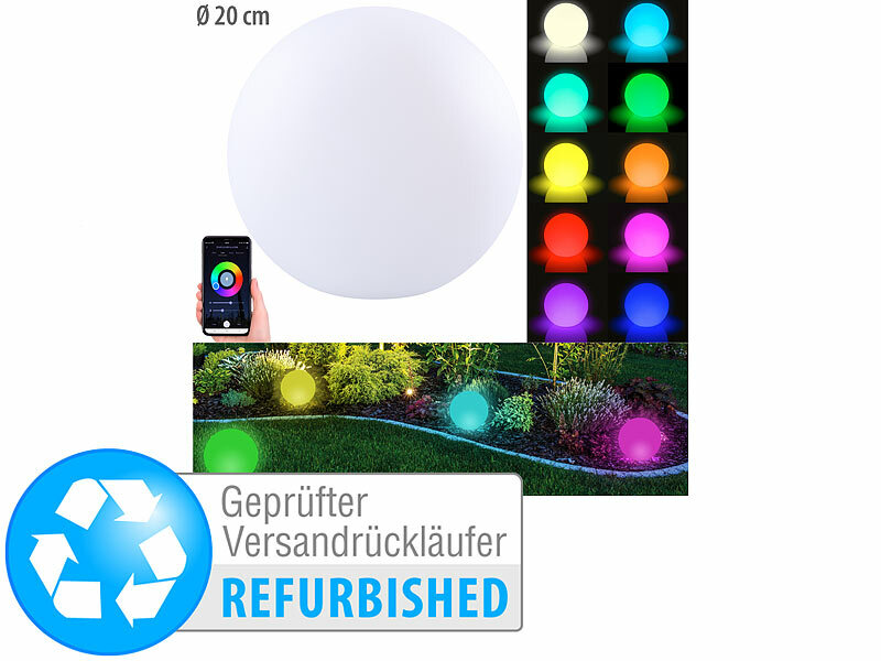 ; WLAN-LED-Steh-/Eck-Leuchten mit App WLAN-LED-Steh-/Eck-Leuchten mit App 