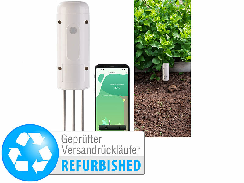 ; WLAN-Temperatur- & Luftfeuchtigkeits-Sensoren mit App-Auswertungen WLAN-Temperatur- & Luftfeuchtigkeits-Sensoren mit App-Auswertungen WLAN-Temperatur- & Luftfeuchtigkeits-Sensoren mit App-Auswertungen 