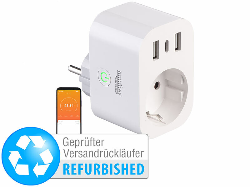 ; WLAN-Steckdosen mit Stromkosten-Messfunktion WLAN-Steckdosen mit Stromkosten-Messfunktion WLAN-Steckdosen mit Stromkosten-Messfunktion 