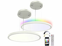 Luminea Home Control LED Deckenlampe warmweiß
