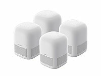 auvisio WiFi Lautsprecher, Sprachassistent Lautsprecher; Kassettenrekorder mit USB-Digitalisierer und Mikrofon, Outdoor- & Baustellen-Radios Kassettenrekorder mit USB-Digitalisierer und Mikrofon, Outdoor- & Baustellen-Radios Kassettenrekorder mit USB-Digitalisierer und Mikrofon, Outdoor- & Baustellen-Radios