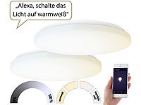 Luminea Home Control Deckenleuchte Wohnzimmer
