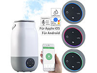 newgen medicals Ultraschall-Luftbefeuchter, kompat. zu Amazon Alexa & Google Assistant; Ultraschall-Luftbefeuchter mit Aroma-Diffusoren und Luftfiltern, Ultraschall-Luftbefeuchter mit Aroma-Diffusoren und LEDs Ultraschall-Luftbefeuchter mit Aroma-Diffusoren und Luftfiltern, Ultraschall-Luftbefeuchter mit Aroma-Diffusoren und LEDs Ultraschall-Luftbefeuchter mit Aroma-Diffusoren und Luftfiltern, Ultraschall-Luftbefeuchter mit Aroma-Diffusoren und LEDs Ultraschall-Luftbefeuchter mit Aroma-Diffusoren und Luftfiltern, Ultraschall-Luftbefeuchter mit Aroma-Diffusoren und LEDs 