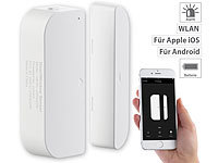 Luminea Home Control WLAN-Tür & Fensteralarm, Sicherung, komp. zu Alexa & Google Assistant; WLAN-Steckdosen mit Stromkosten-Messfunktion WLAN-Steckdosen mit Stromkosten-Messfunktion WLAN-Steckdosen mit Stromkosten-Messfunktion WLAN-Steckdosen mit Stromkosten-Messfunktion 