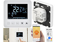 revolt WLAN-Thermostat für Fußbodenheizungen, für Siri, Alexa & GA; Einbau-Steckdosenleisten mit USB-Lade-Buchsen Einbau-Steckdosenleisten mit USB-Lade-Buchsen Einbau-Steckdosenleisten mit USB-Lade-Buchsen 