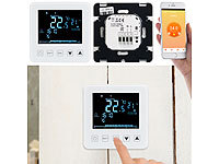 revolt WLAN Raumthermostat, WiFi Thermostat Fußbodenheizung