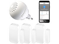 VisorTech WLAN Alarmanlage, Fenster Alarmanlage mit App