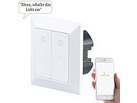 Luminea Home Control Lichtschalter, Smarter Lichtschalter