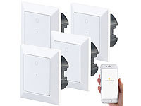 Luminea Home Control Alexa Lichtschalter, Lichtschalter Smart, Taster