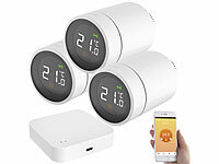 revolt WLAN Thermostate, smartes Heizkörperthermostat