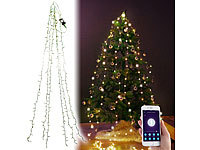Lunartec Tannenbaum Beleuchtung, Lichterkette Baum