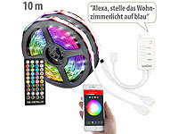 Luminea Home Control LED Band, LED Streifen Soundsteuerung