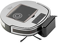 ; 2in1-Staubsaug- & Bodenwisch-Roboter, Staubsaug- & Bodenwisch-Roboter mit 4-Phasen-ReinigungWLAN-Staubsaugroboter, kompatibel mit Amazon Alexa 