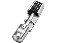 ; Elektronische Tür-Schließzylinder mit Fingerabdruck-Sensor und Tansponder, Tür-Schließzylinder mit Transponder-Schlüsseln & Zahlen-Codes 