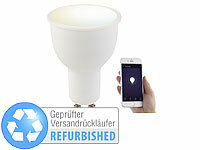 Luminea Home Control Alexa GU10 Lampe, WLAN-LED GU10