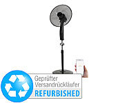 Sichler Haushaltsgeräte WLAN-Standventilator, 37 cm, 60 W, für Siri, Versandrückläufer