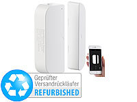 Luminea Home Control WLAN-Tür & Fensteralarm, Sicherung, Versandrückläufer