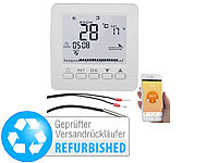 revolt WLAN-Fußbodenheizung-Thermostat, für Siri, Versandrückläufer; Einbau-Steckdosenleisten mit USB-Lade-Buchsen 