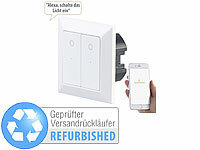 Luminea Home Control Alexa-WiFi-Lichtschalter