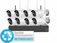 VisorTech IP-Kamera-Set, Überwachungskamera-LAN-Sets