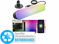 Luminea Home Control LED Light Bar, Stimmungsleuchte bunt
