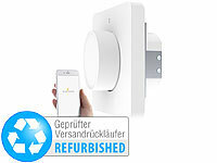 Luminea Home Control WLAN-Unterputz-Lichtschalter & Dimmer, Versandrückläufer; WLAN-LED-Lampen GU10 RGBW WLAN-LED-Lampen GU10 RGBW 