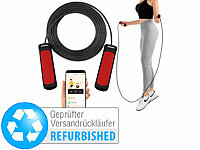 PEARL sports Springseil mit G-Sensor, High-Speed-Seil, Springseilchen