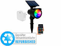 ; LED-Solar-Außenlampen mit PIR-Sensoren (neutralweiß) 