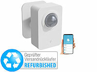 Luminea Home Control ZigBee-PIR-Bewegungsmelder, 8 m Reichweite, Versandrückläufer