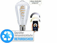 Luminea Home Control LED-Lampen für Alexa, Alexa-Lichter; WLAN-LED-Lampen E27 RGBW WLAN-LED-Lampen E27 RGBW WLAN-LED-Lampen E27 RGBW