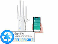 7links Dualband-WLAN-Repeater, App "ELESION", Versandrückläufer; WLAN-Repeater 