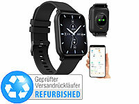 newgen medicals ELESION-kompatible Fitness-Smartwatch, Versandrückläufer