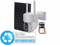 VisorTech Funk Kamera Sets, WLAN Überwachungskameras Solar; Netzwerk-Überwachungssysteme mit Rekorder, Kamera, Personenerkennung und App Netzwerk-Überwachungssysteme mit Rekorder, Kamera, Personenerkennung und App Netzwerk-Überwachungssysteme mit Rekorder, Kamera, Personenerkennung und App