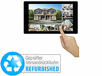 VisorTech NVR Recorders WLAN, Rekorder für Überwachungssysteme; Netzwerk-Überwachungssysteme mit Rekorder, Kamera, Personenerkennung und App Netzwerk-Überwachungssysteme mit Rekorder, Kamera, Personenerkennung und App 