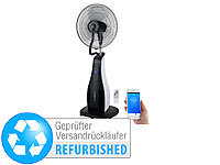 Sichler Haushaltsgeräte Stand-Sprühnebel-Ventilator mit Oszillation, WLAN, Versandrückläufer