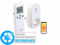revolt Funk-Thermostat Heizung, Steckdosenthermostat WLAN