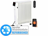 Sichler Haushaltsgeräte WLAN-Ölradiator mit App und Fernbedienung, Versandrückläufer; Elektrische Luftentfeuchter, Heizlüfter Elektrische Luftentfeuchter, Heizlüfter 